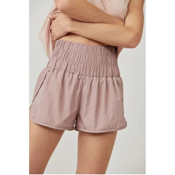 FP MOVEMENT The Way Home Shorts Moonlight Mauve Large Free People - Picture 2 of 7